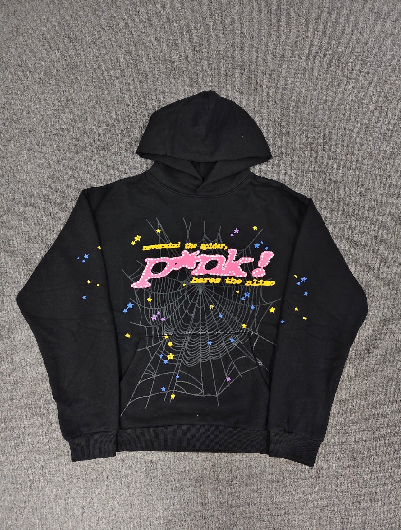 Sp5der P*NK Hoodie